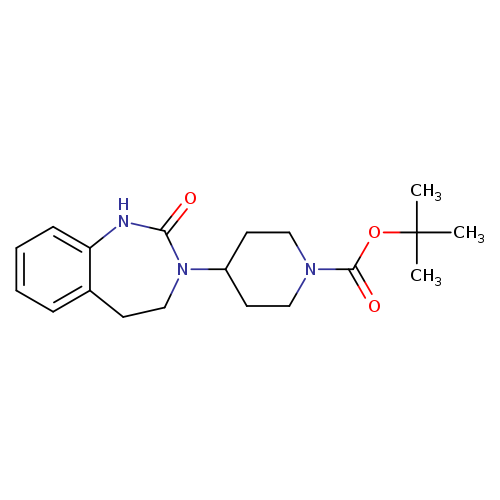 tert-butyl 4-(2-oxo-1,2,4,5-tetrahydrobenzo[d][1,3]diazepin-3-yl)piperidine-1-carboxylate