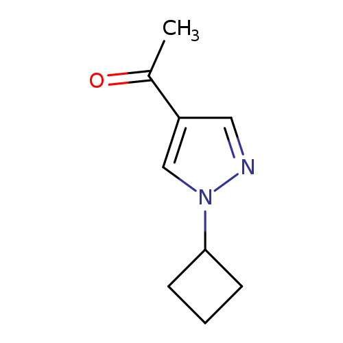 1-(1-Cyclobutyl-1h-pyrazol-4-yl)ethan-1-one