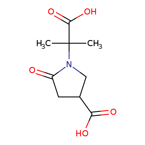1-(1-Carboxy-1-methylethyl)-5-oxopyrrolidine-3-carboxylic acid