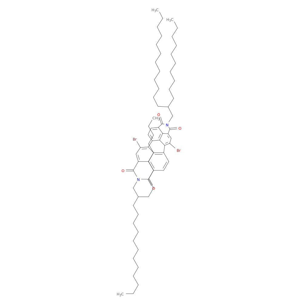 5,12-Dibromo-2,9-bis(2-decyltetradecyl)anthra[2,1,9-def:6,5,10-d'e'f']diisoquinoline-1,3,8,10(2H,9H)-tetraone