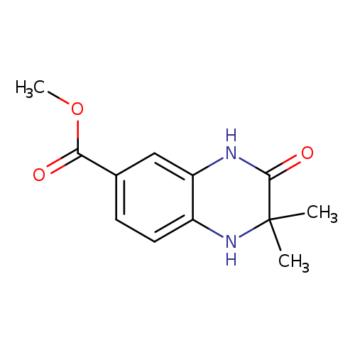 methyl2,2-dimethyl-3-oxo-1,2,3,4-tetrahydroquinoxaline-6-carboxylate
