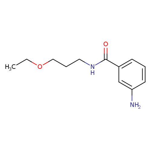 3-amino-N-(3-ethoxypropyl)benzamide