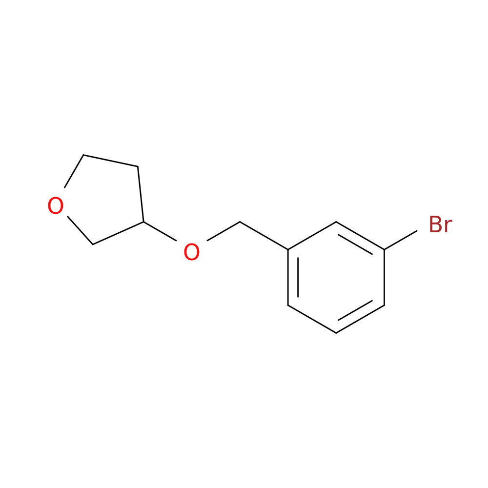 3-[(3-BROMOPHENYL)METHOXY]OXOLANE