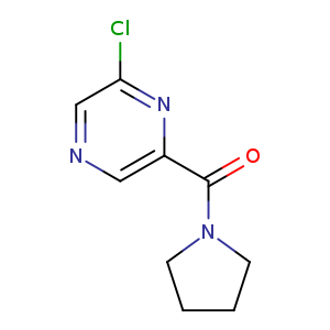 (6-Chloropyrazin-2-yl)(pyrrolidin-1-yl)methanone
