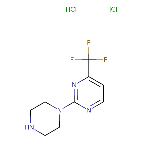 2-(piperazin-1-yl)-4-(trifluoromethyl)pyrimidinedihydrochloride