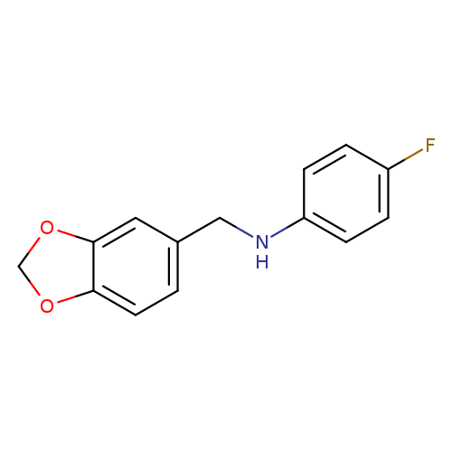 N-(2H-1,3-benzodioxol-5-ylmethyl)-4-fluoroaniline