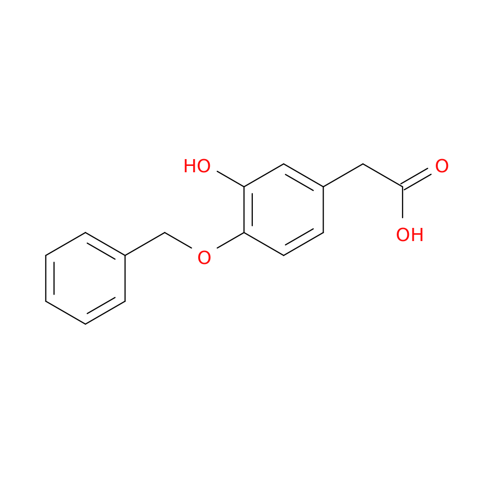 4-Benzyloxy-3-hydroxyphenylacetic Acid