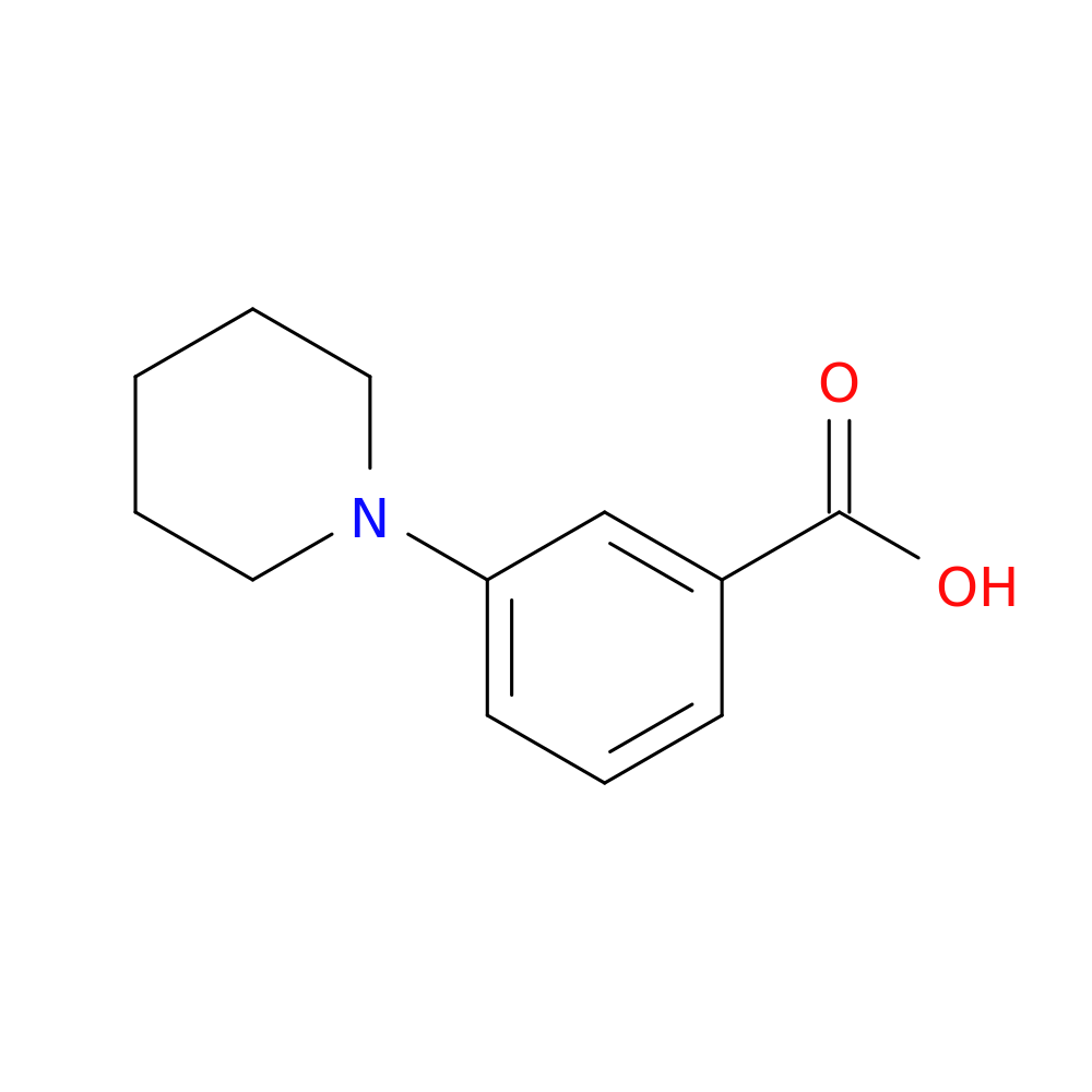 3-(Piperidin-1-yl)benzoic acid