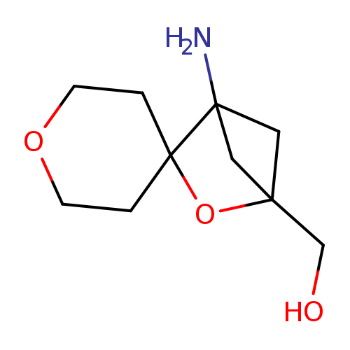 {1-amino-3-oxaspiro[bicyclo[2.1.1]hexane-2,4'-oxane]-4-yl}methanol