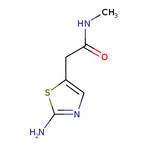 2-(2-Aminothiazol-5-yl)-N-methylacetamide