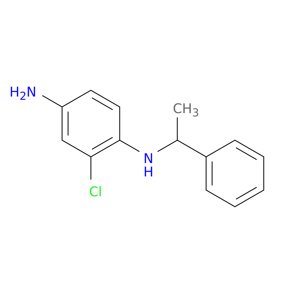 2-chloro-N1-(1-phenylethyl)benzene-1,4-diamine