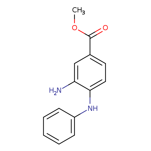 Benzoic acid, 3-amino-4-(phenylamino)-, methyl ester