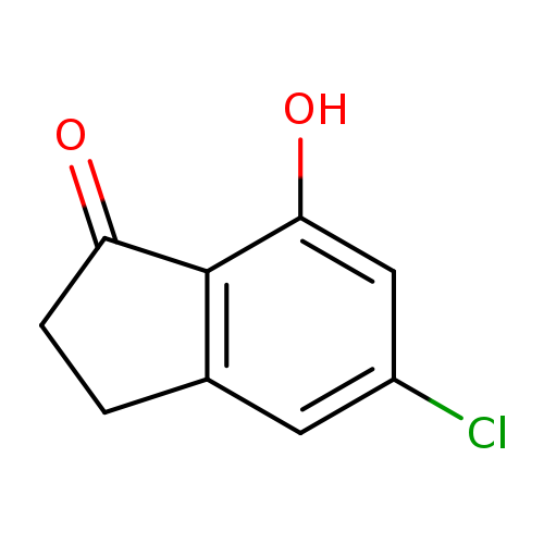 5-Chloro-7-hydroxy-2,3-dihydro-1H-inden-1-one