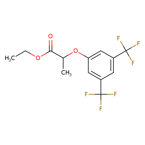 Ethyl 2-[3,5-bis(trifluoromethyl)phenoxy]-propionate