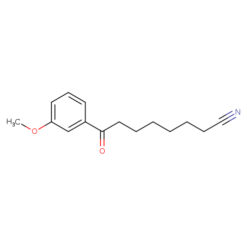 8-(3-Methoxyphenyl)-8-oxooctanenitrile