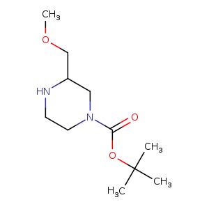 1-Piperazinecarboxylic acid, 3-(methoxymethyl)-, 1,1-dimethylethyl ester
