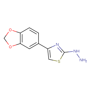4-(Benzo[d][1,3]dioxol-5-yl)-2-hydrazinylthiazole