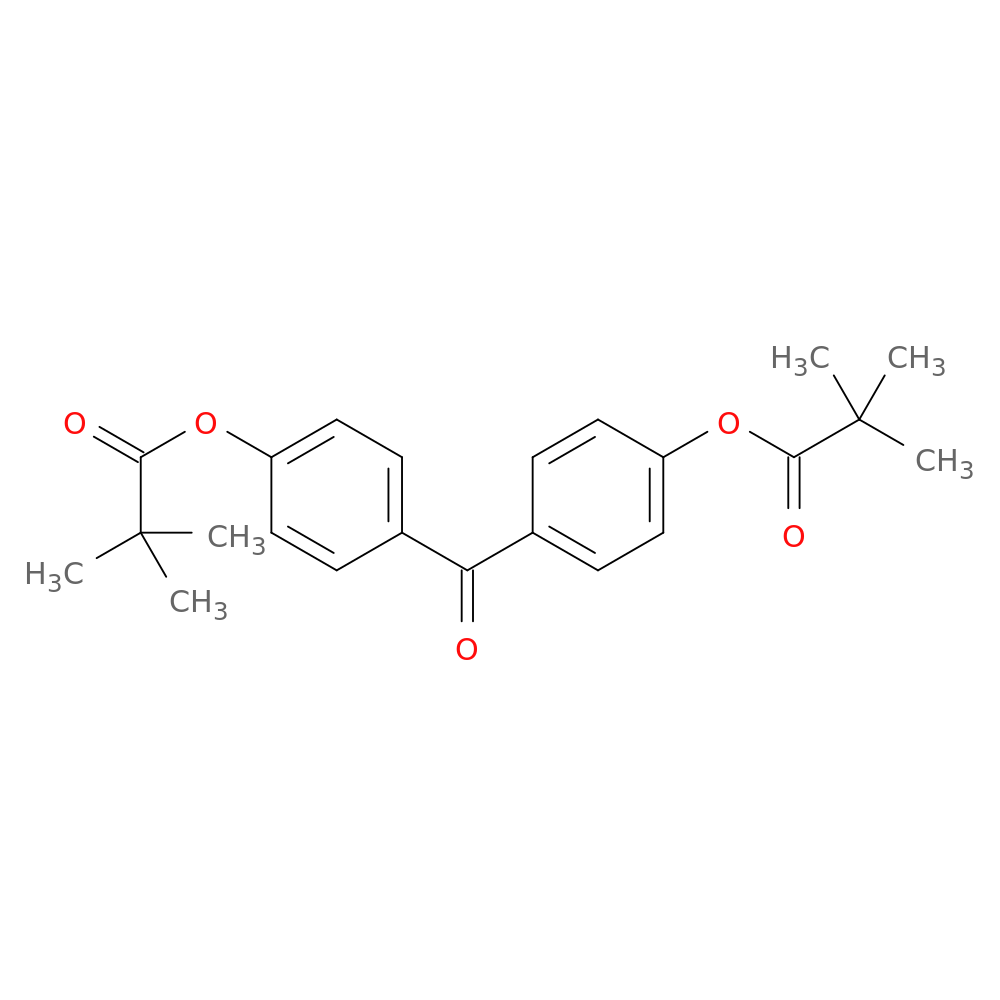 Carbonylbis(4,1-phenylene) bis(2,2-dimethylpropanoate)