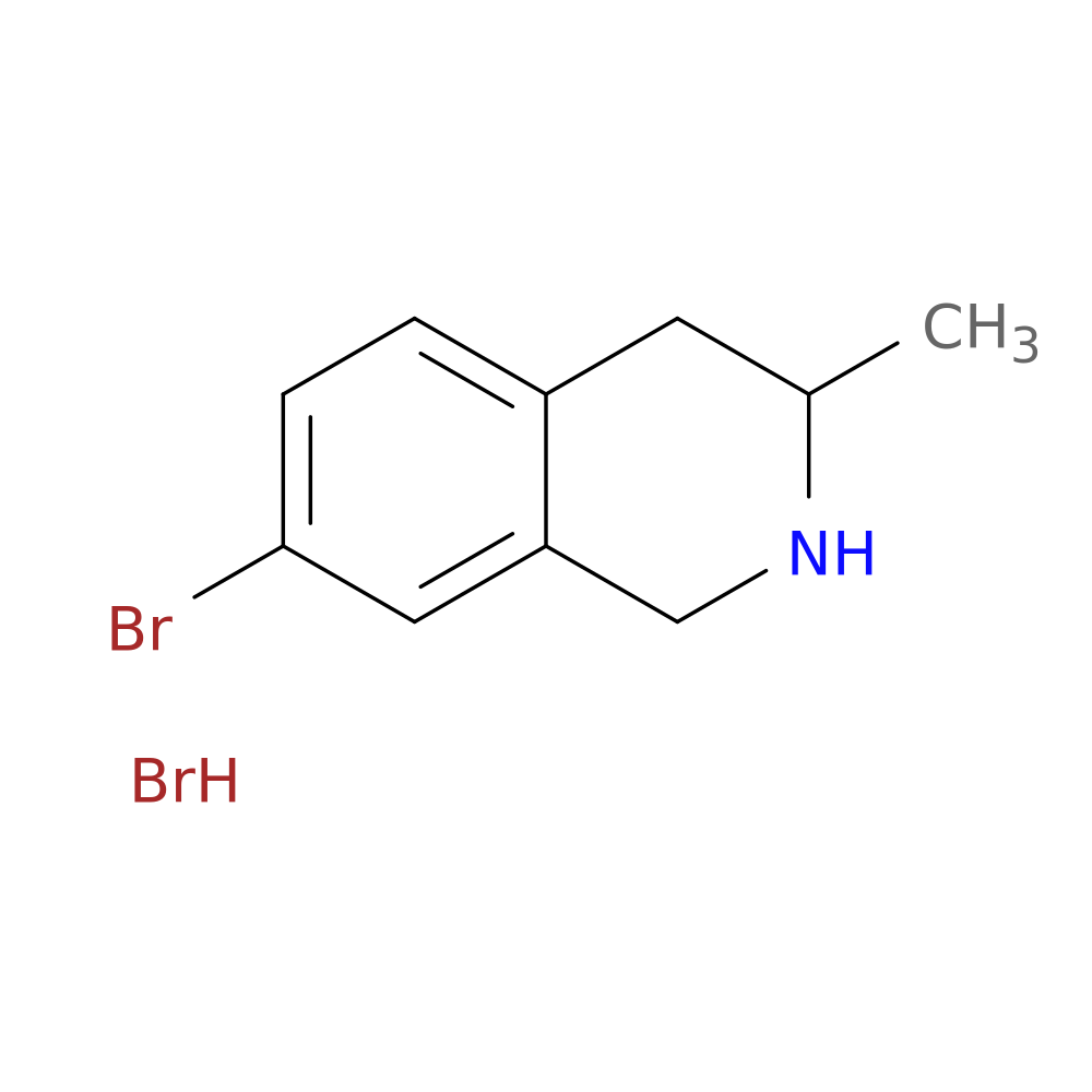 7-bromo-3-methyl-1,2,3,4-tetrahydroisoquinoline hydrobromide