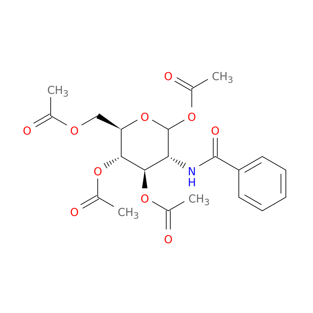 (3R,4R,5S,6R)-6-(Acetoxymethyl)-3-benzamidotetrahydro-2H-pyran-2,4,5-triyl triacetate