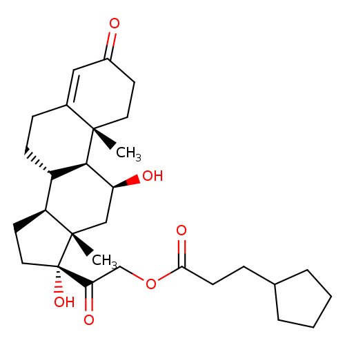 (11β)-21-(3-Cyclopentyl-1-oxopropoxy)-11,17-dihydroxypregn-4-ene-3,20-dione