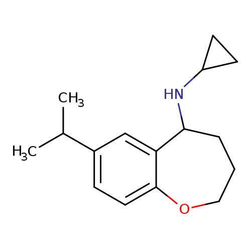 N-cyclopropyl-7-(propan-2-yl)-2,3,4,5-tetrahydro-1-benzoxepin-5-amine