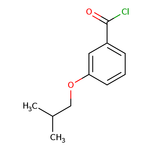 Benzoyl chloride, 3-(2-methylpropoxy)- (9CI)