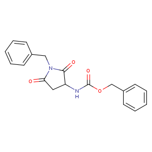 1-Benzyl-3-n-cbz-amino-2,5-dioxo-pyrrolidine