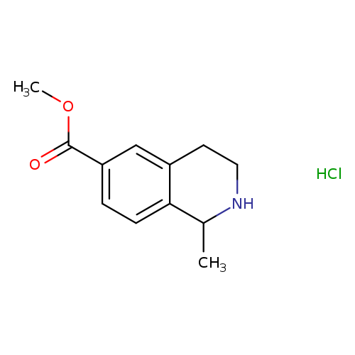 methyl1-methyl-1,2,3,4-tetrahydroisoquinoline-6-carboxylatehydrochloride