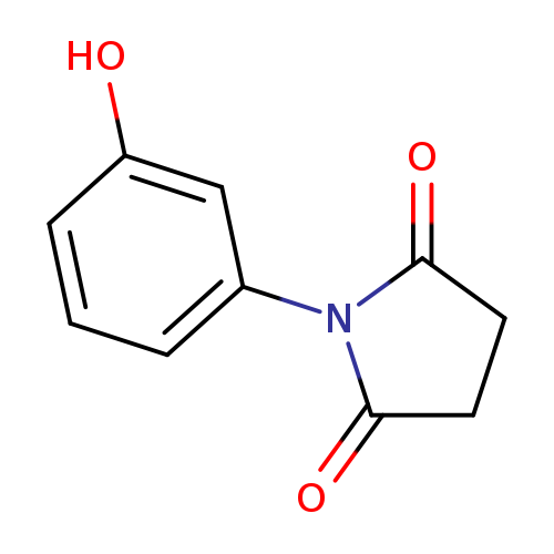 1-(3-Hydroxyphenyl)-2,5-pyrrolidinedione