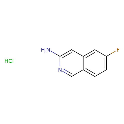 6-fluoroisoquinolin-3-aminehydrochloride