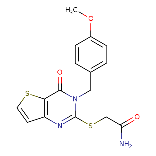 2-({3-[(4-methoxyphenyl)methyl]-4-oxo-3H,4H-thieno[3,2-d]pyrimidin-2-yl}sulfanyl)acetamide