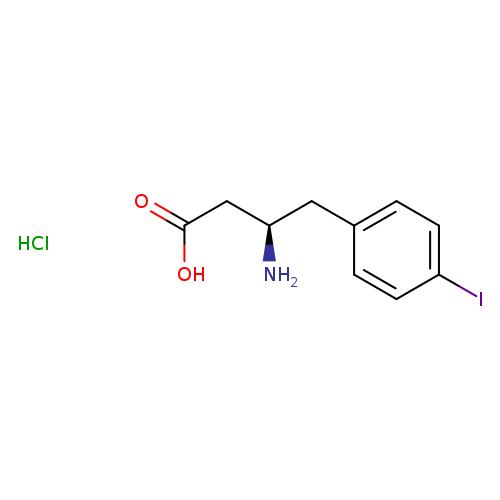 Benzenebutanoic acid, beta-amino-4-iodo-, (betar)-
