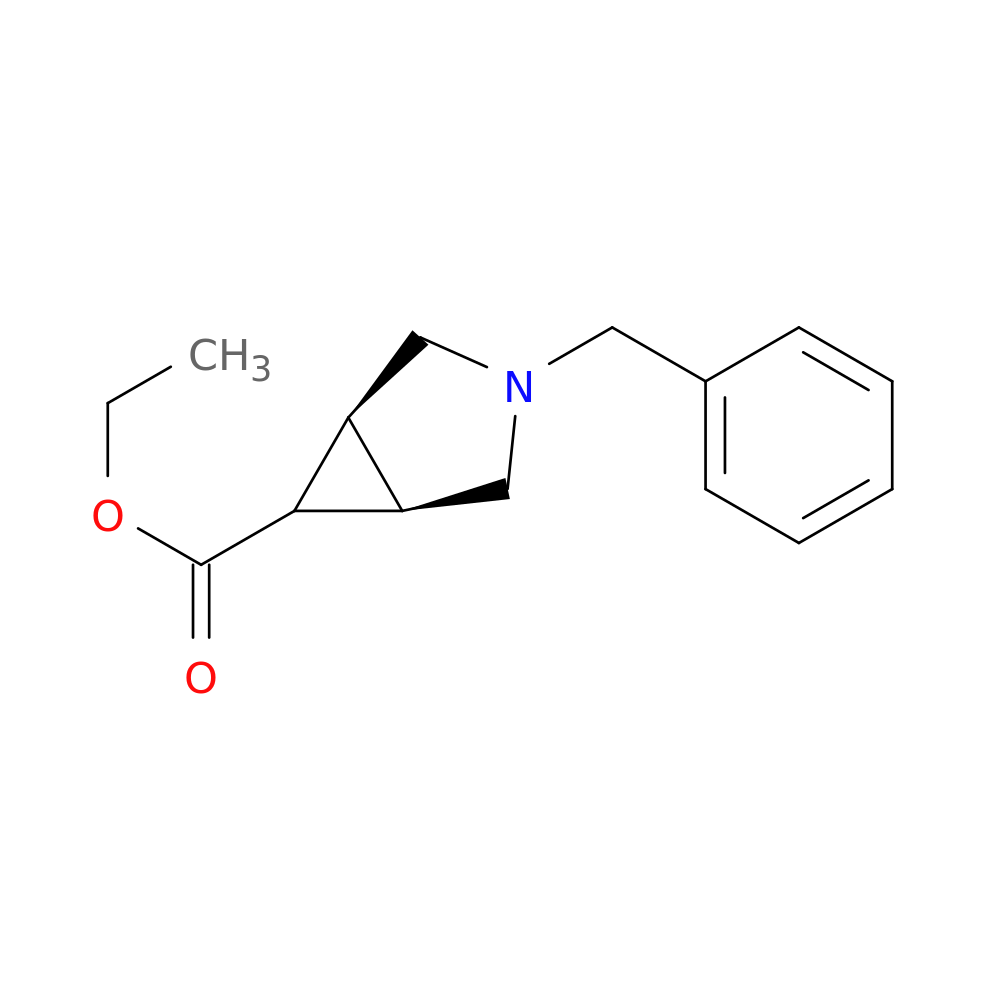 3-Azabicyclo[3.1.0]hexane-6-carboxylic acid, 3-(phenylmethyl)-, ethylester, (1a,5a,6a)-