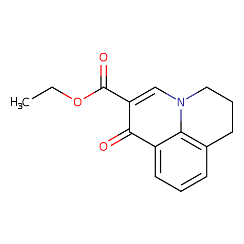 1H,5H-Benzo[ij]quinolizine-2-carboxylic acid, 6,7-dihydro-1-oxo-, ethylester