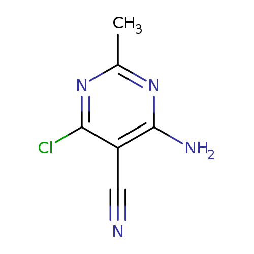 4-Amino-6-chloro-2-methylpyrimidine-5-carbonitrile