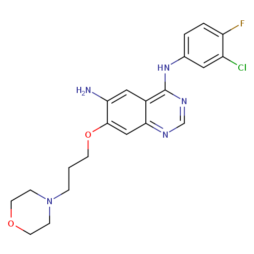 N4-(3-Chloro-4-fluorophenyl)-7-(3-morpholinopropoxy)quinazoline-4,6-diamine