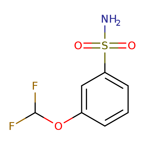 3-(difluoromethoxy)benzene-1-sulfonamide