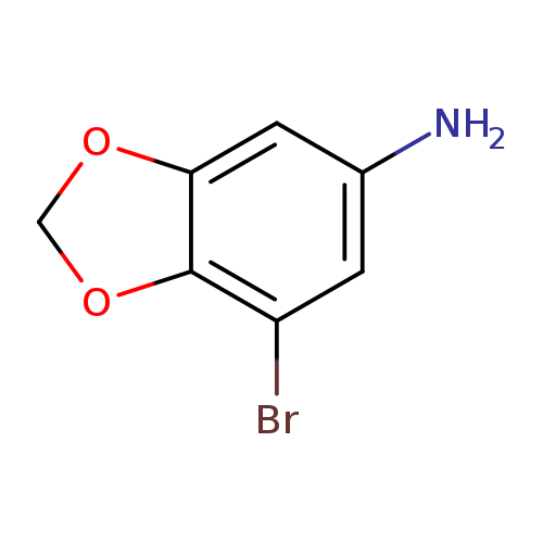 7-bromo-1,3-dioxaindan-5-amine
