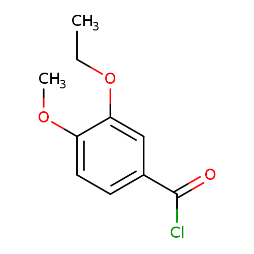 Benzoyl chloride, 3-ethoxy-4-methoxy- (9CI)