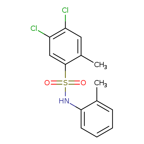 4,5-dichloro-2-methyl-N-(2-methylphenyl)benzene-1-sulfonamide