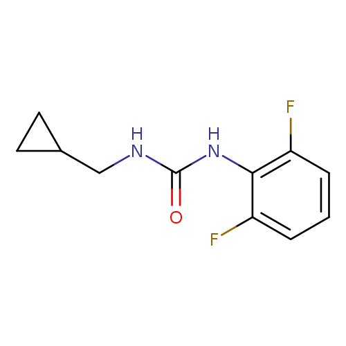 3-(cyclopropylmethyl)-1-(2,6-difluorophenyl)urea