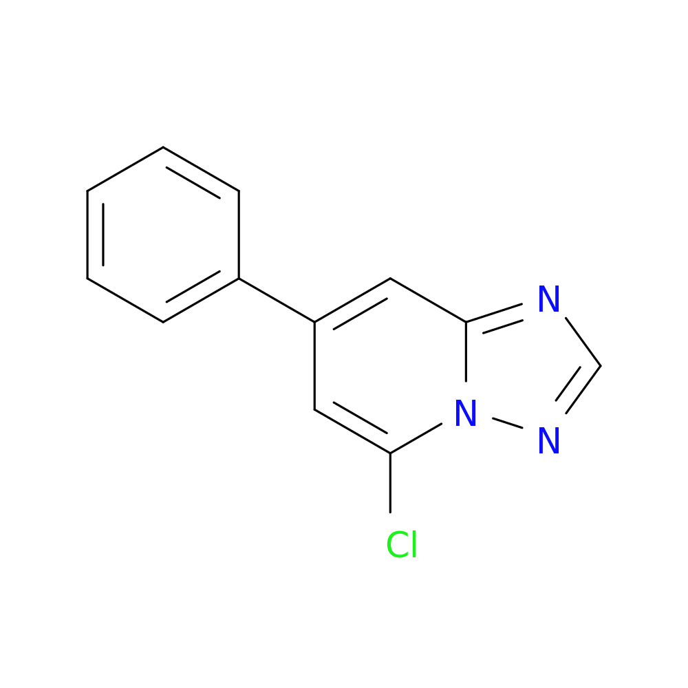 5-chloro-7-phenyl-[1,2,4]triazolo[1,5-a]pyridine