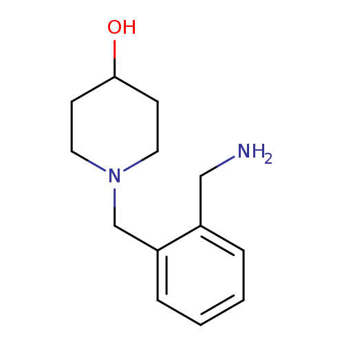 1-([2-(Aminomethyl)phenyl]methyl)piperidin-4-ol