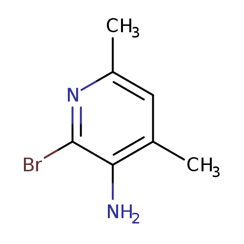 2-Bromo-4，6-dimethylpyridin-3-amine