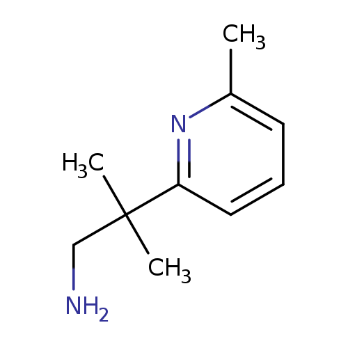 2-Methyl-2-(6-methylpyridin-2-yl)propan-1-amine