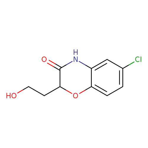 6-Chloro-2-(2-hydroxyethyl)-2h-1,4-benzoxazin-3(4h)-one