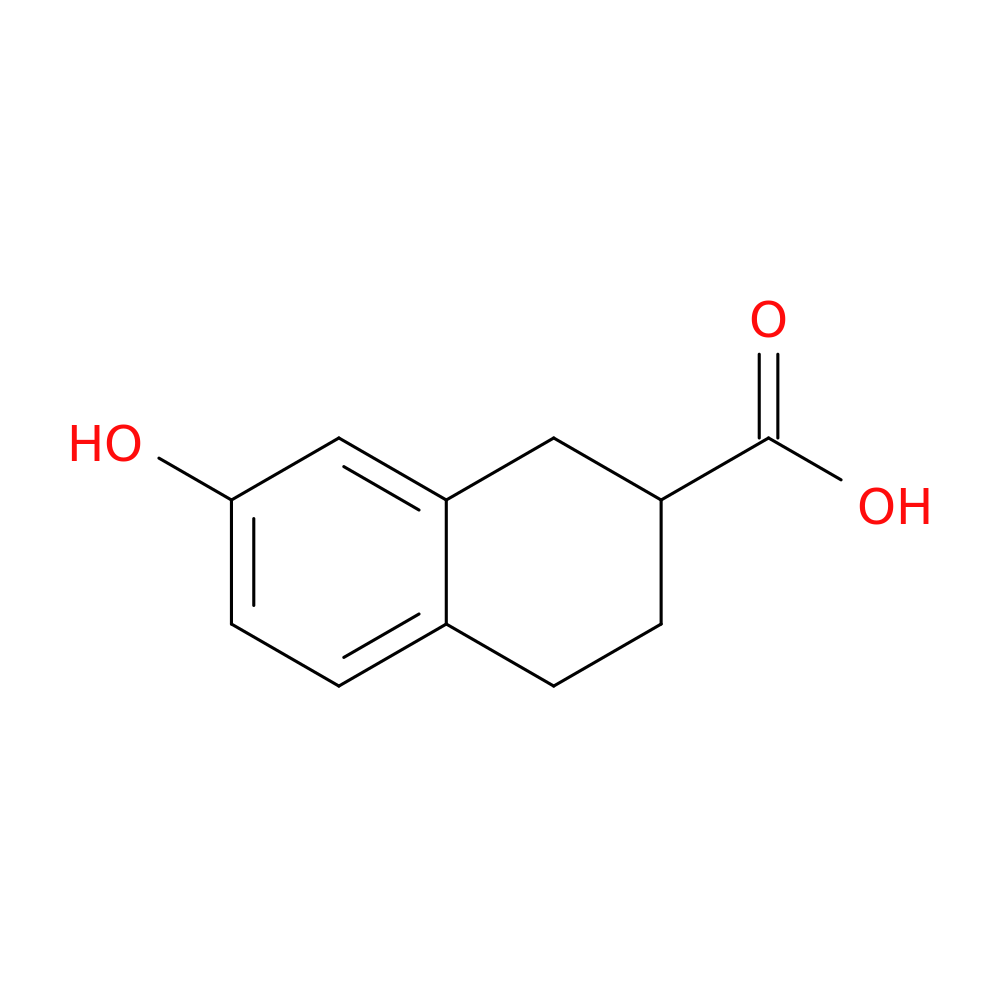 7-Hydroxy-1,2,3,4-Tetrahydronaphthalene-2-Carboxylic Acid