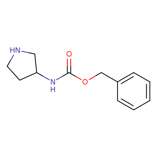 Carbamic acid, N-3-pyrrolidinyl-, phenylmethyl ester
