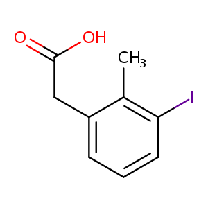 Benzeneacetic acid, 3-iodo-2-methyl-